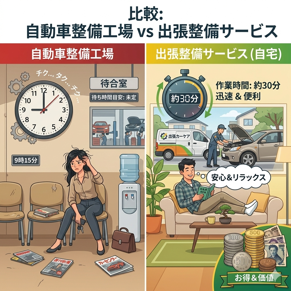 大手店舗との比較